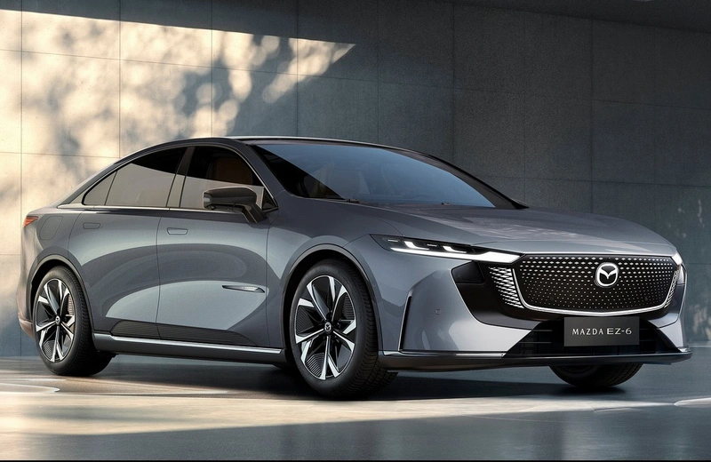 Mazda EZ-6 EV 2025 برند رپ فارسی Mazda EZ-6 EV 2025 برند رپ فارسی