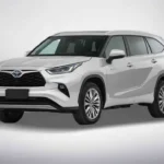کاور محافظ رنگ بدنه خودرو تویوتا هایلندر هیبرید 2024-2025