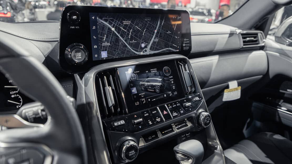 کاور تریم داخلی لکسوس LX600 مدل 2022