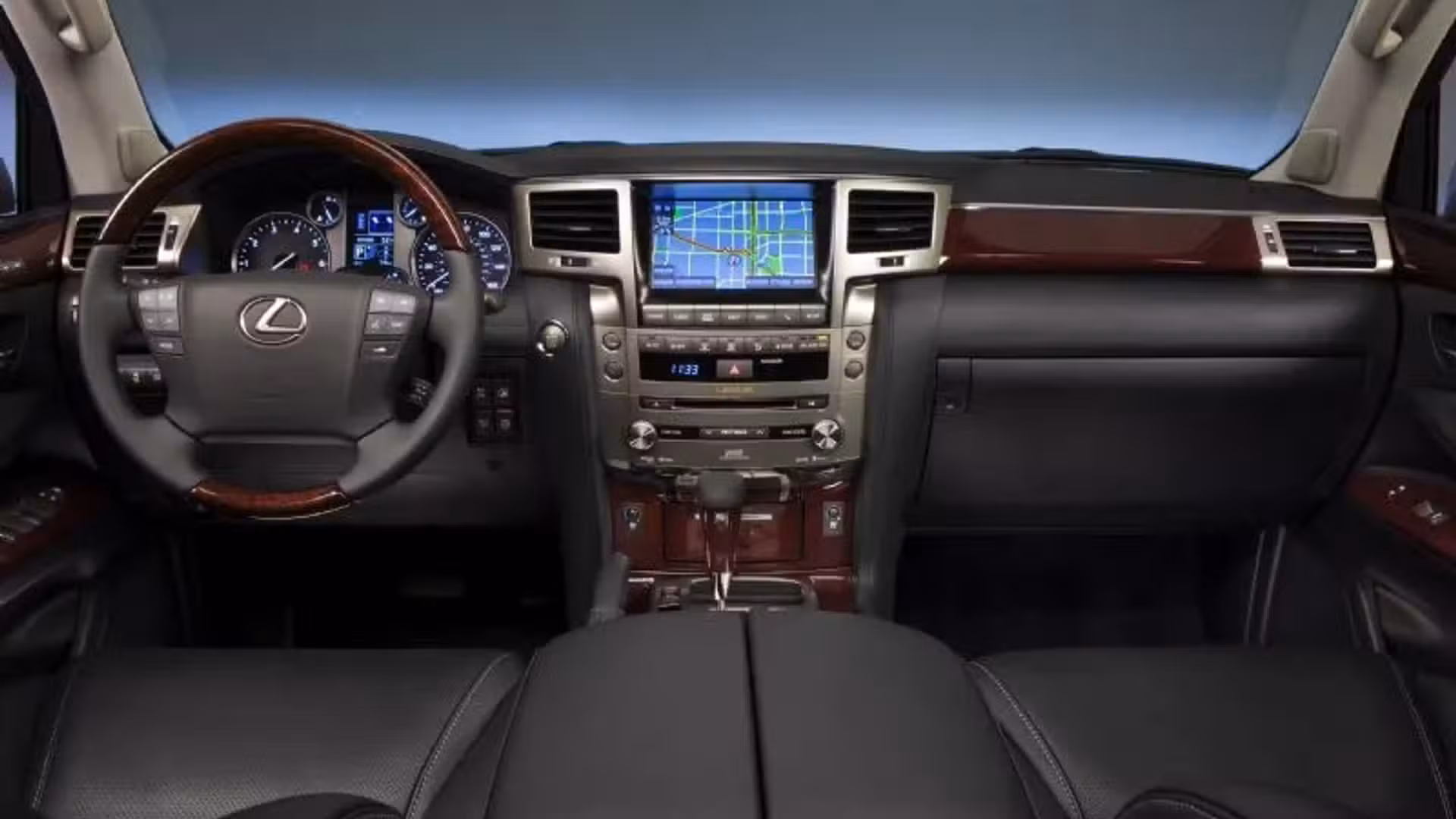 کاور تریم داخلی لکسوس LX570 مدل 2013