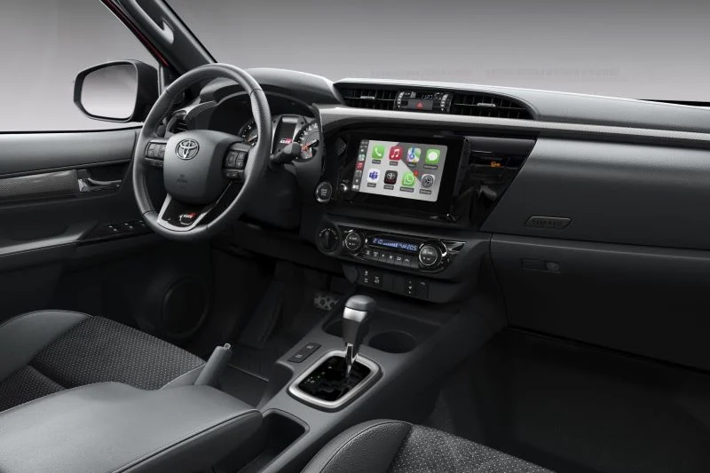 Toyota Hilux 2025 Interior Trim Pre-Cut Protection Film (PPF) کاور محافظ تریم داخلی تویوتا هایلوکس مدل ۲۰۲۵