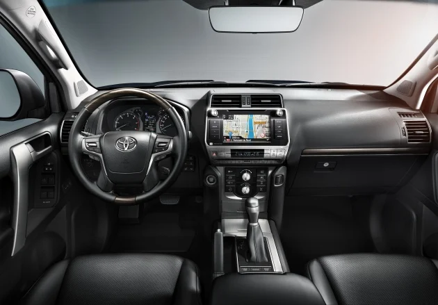 Toyota Land Cruiser Prado 2018 Interior Trim کاور محافظ تریم داخلی تویوتا پرادو مدل ۲۰۱۸